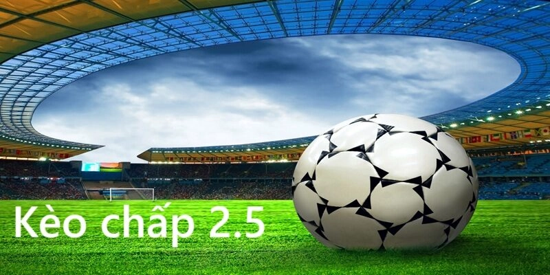 Kèo chấp 2.5 là gì? Cách đọc và kinh nghiệm bắt kèo từ chuyên gia